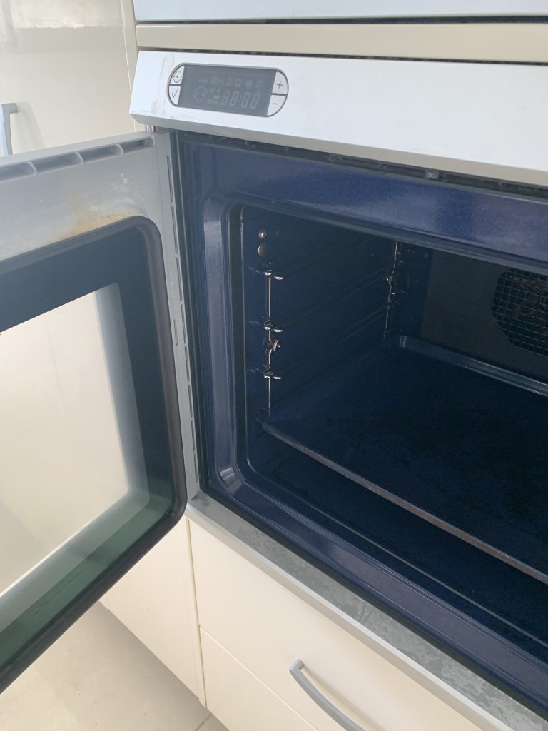 After image of a clean oven